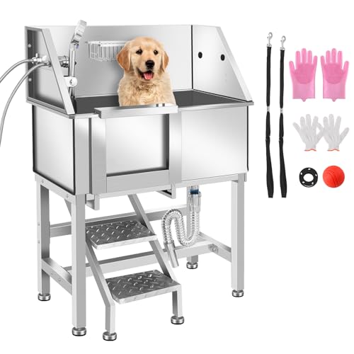 Professional Dog Washing Station (34" L-RAMP)