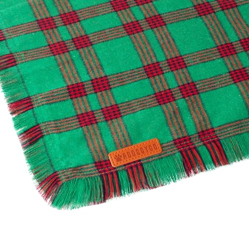 Christmas Dog Bandanas with Tassels (X-Large / Christmas-2)
