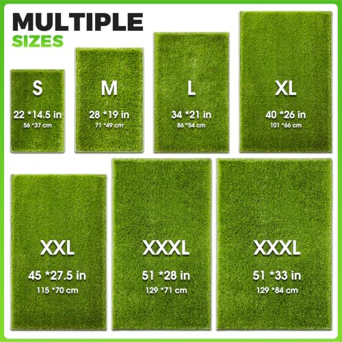 Artificial Grass for Dogs (Green / 40 x 26")