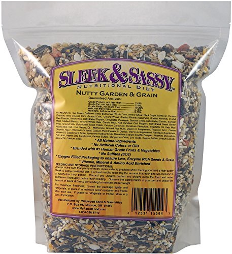 Nutty Garden & Grain Parrot Food (4 Pound (Pack of 1))