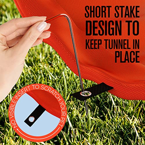 Dog Agility Tunnel (Red)