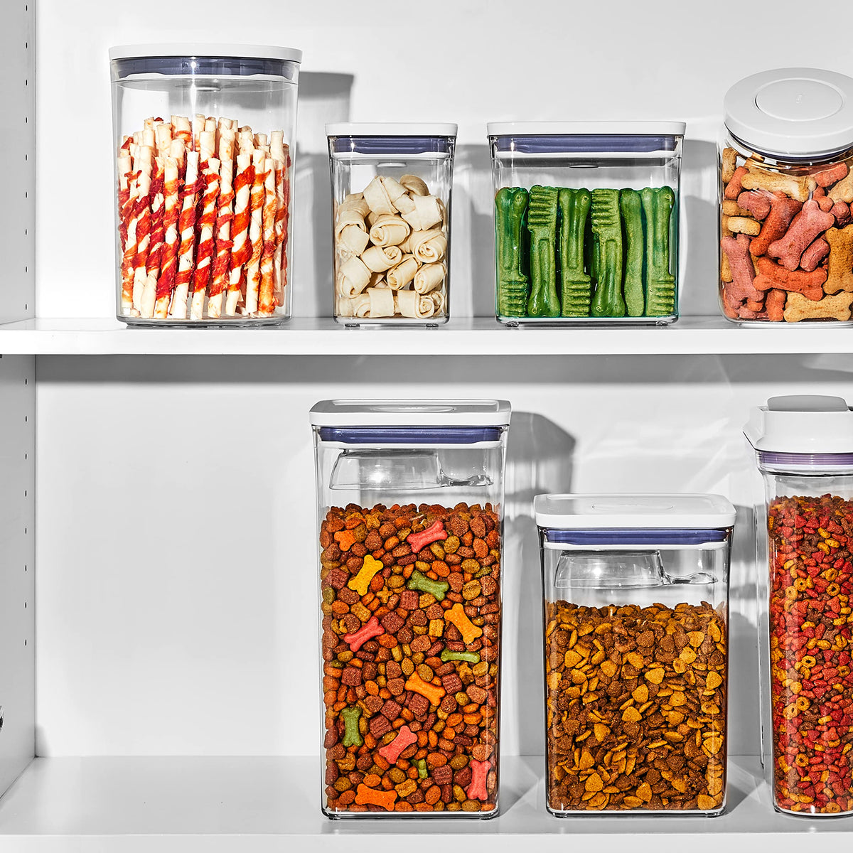 Good Grips Pet POP Container (White / 2.8 Qt)