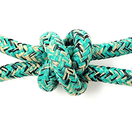 Horse Rope Training Halter (Turquoise Camo / Draft)