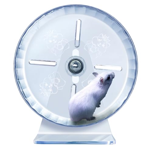 Silent Hamster Wheel (Ф 6 inch / Transparent)