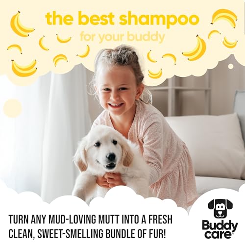 Banana Dog Shampoo by Buddycare (16.9oz)