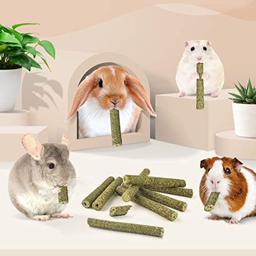 114PCS Timothy Hay Sticks for Rabbits (1.88 Pound (Pack of 1))