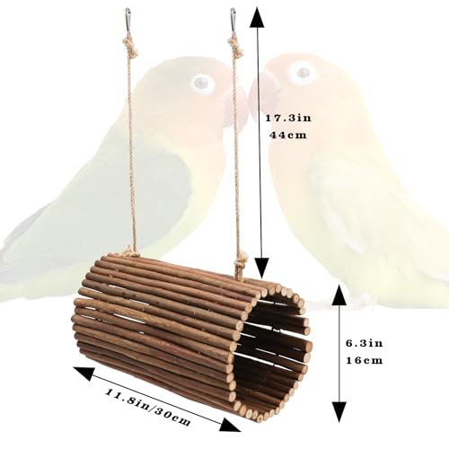 Parrot Swing Toys (Large / Hemp Rope Style)