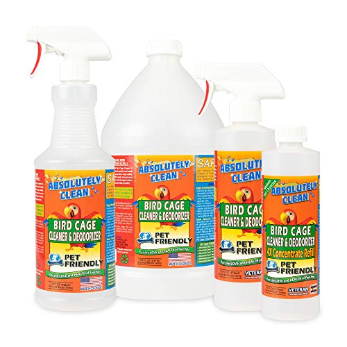Amazing Bird Cage Cleaner and Deodorizer (1 Gallon (Pack of 1))