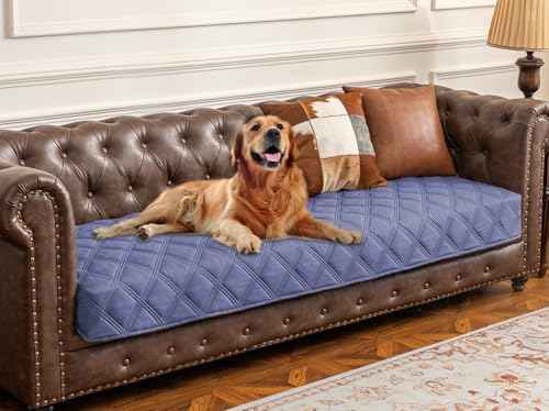 Waterproof Dog Bed Cover Pet Blanket with Anti (40x80 Inch (Pack of 1) / Violetblue)