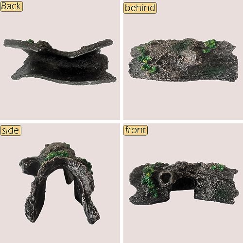 Aquarium Wood Fish Tank Decorations (6.3"*2.0"*8.9")