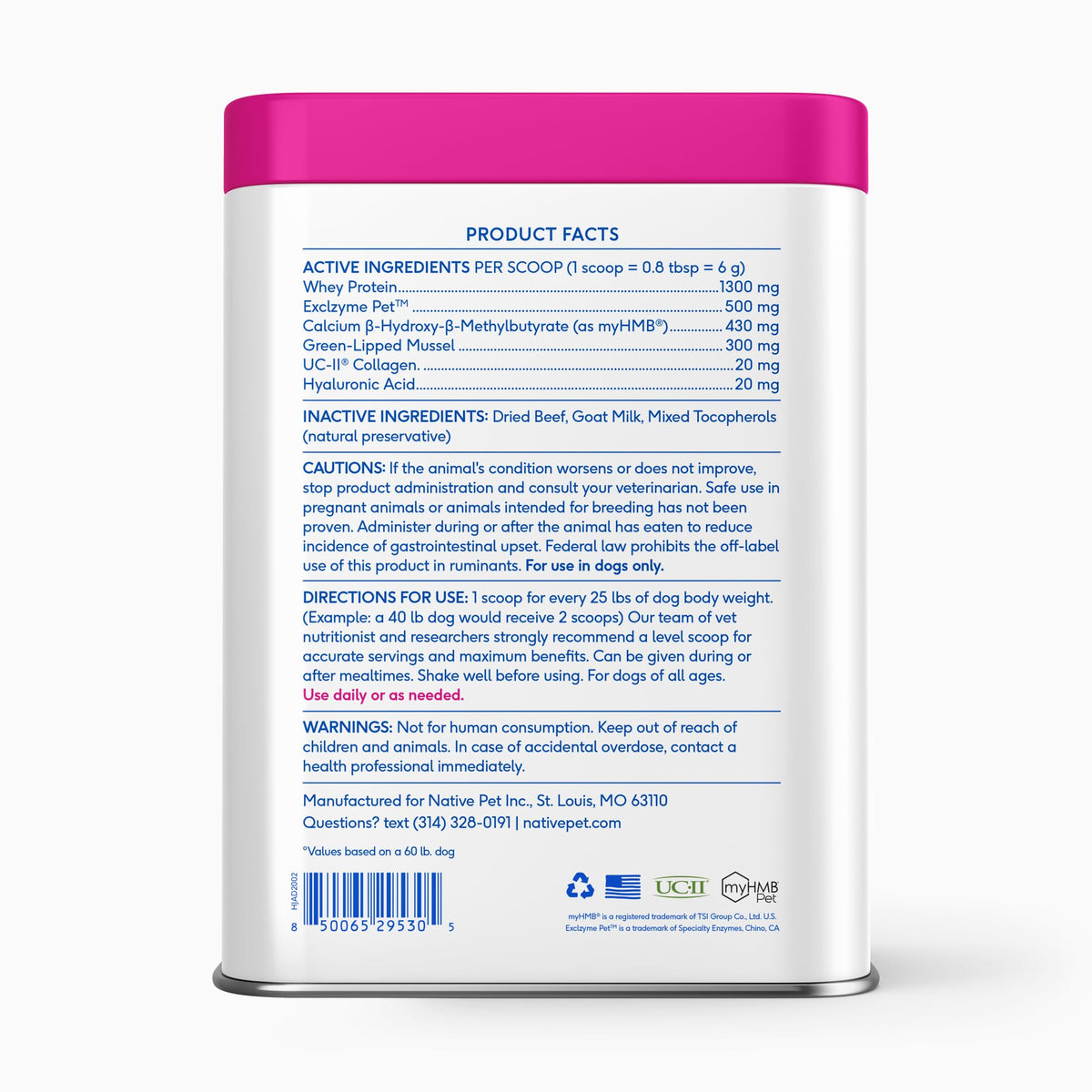 Omega 3 Fish Oil for Dogs 16Oz & Advanced Care Hip & Joint Supplement for Dogs 12.7Oz Powder for Mobility & Movement (16 Fl Oz)