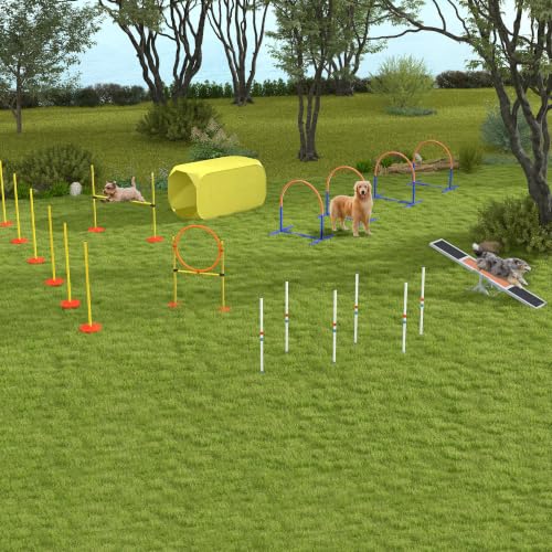 Wooden Dog Agility Seesaw for Exercise 71" L x 12" W x 12" H Gray (70.75" x 11.75" x 11.75" / Grey)