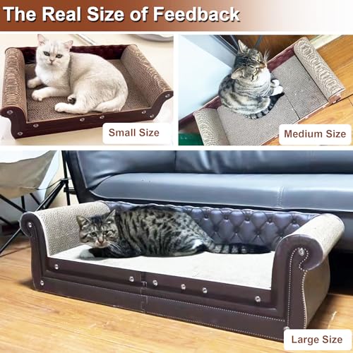 Scratching Sofa (Brown-Large)