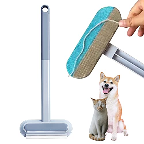 14" Long Handle Pet Hair Remover for Furniture & Couch