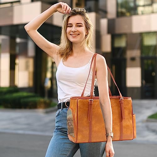 Fashion Dog Purse Pet Carrier Leather Bag for Small Dogs Cats Puppy (Brown)
