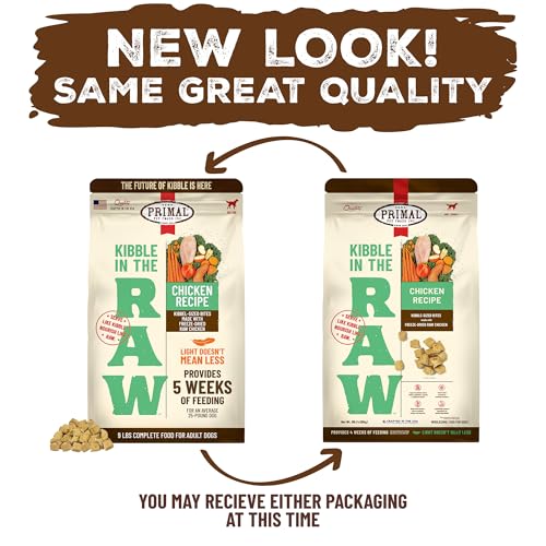 Primal Kibble in The Raw (9 Pound (Pack of 1))