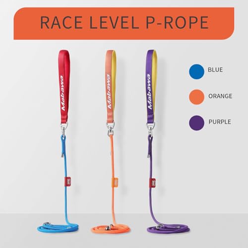 Dog Anti Slip Leash 5FT with Metal Stopper (Orange / 5.6FT)
