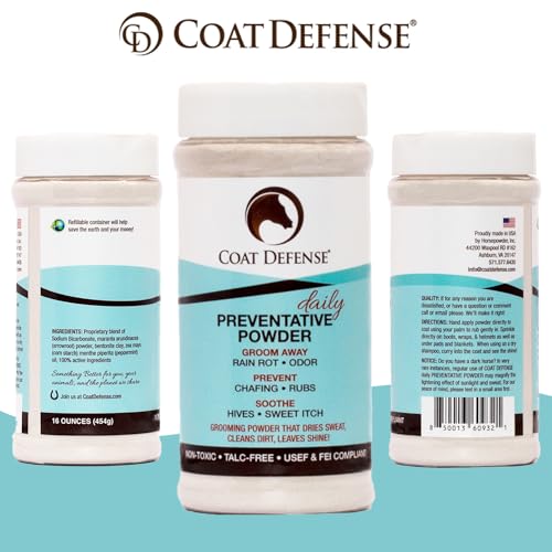 Daily Preventative Powder & Rain Rot Treatment for Horses (16 oz)