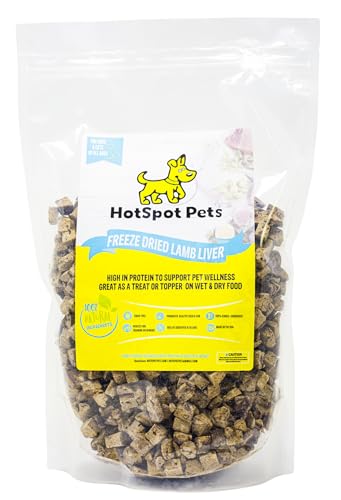 Freeze Dried Lamb Liver Treats for Cats & Dogs