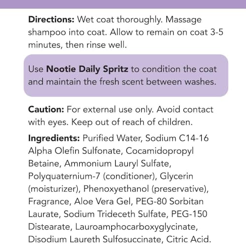 Pet Shampoo for Sensitive Skin (Puppy Tearless Sweet Dreams Shampoo / 1 Gallon)