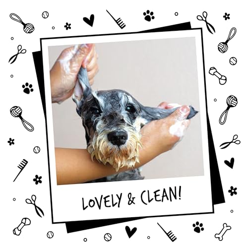 Dog Shampoo Luxury 2 in 1 Papaya & Coconut Dog Grooming Shampoo Products for Smelly Dogs with Fragrance