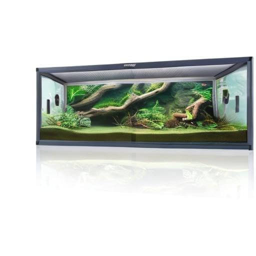 Stackable Reptile Enclosure (Ultimate Black / 85 Gallon)