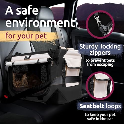 Cat & Dog Carrier (Black / Medium)