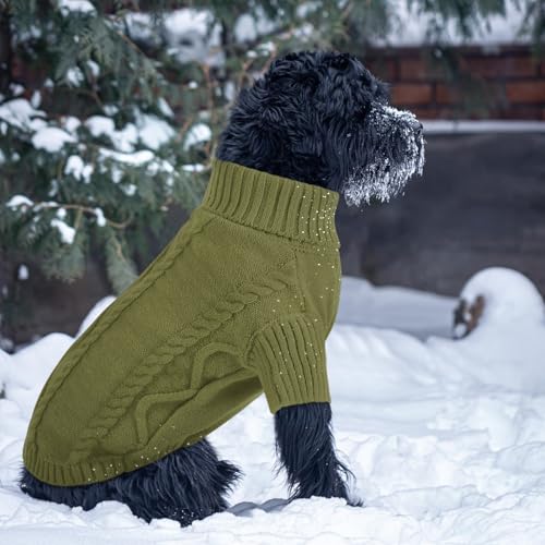 XXL Dog Sweater (XX-Large / Olive Green)