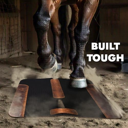 Merino Wool Felt Contoured Saddle Pad for Horses (31"L x 32"W x 1" thick)
