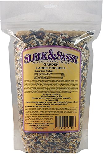 Garden Large Hookbill Parrot Food for Large Conures (2 Pound (Pack of 1))