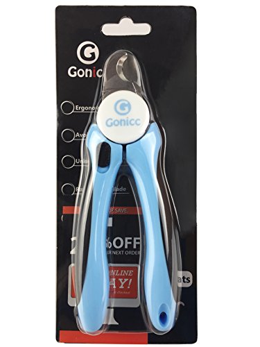 Professional Pet Nail Clippers & Trimmer for Medium Small Dogs Cats (For Medium to Small Dogs)