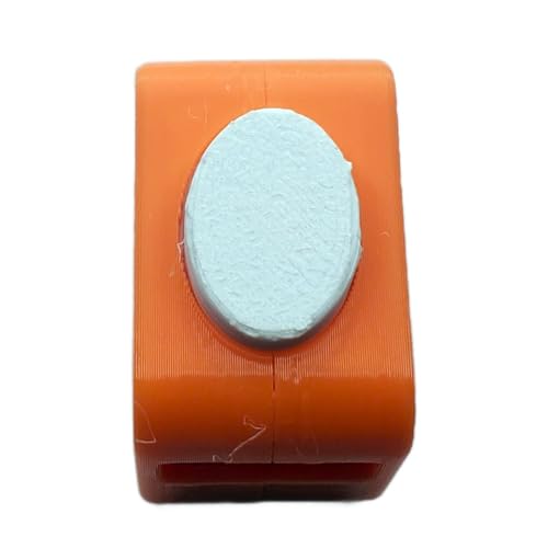 Hands Free Dog Training Clicker Ring (Orange)