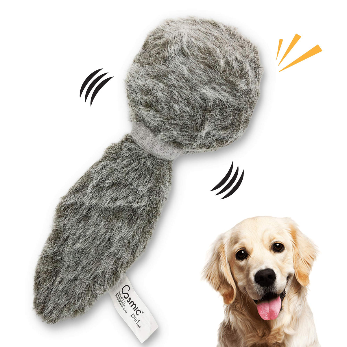 Doggie Tail Interactive Plush Automatic Dog Toy (Classic Doggie Tail / Full Unit)