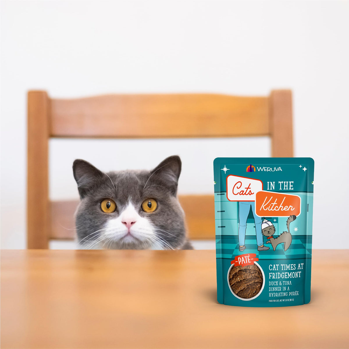 Cats in the Kitchen Slide N' Serve Grain (3 Ounce (Pack of 12))