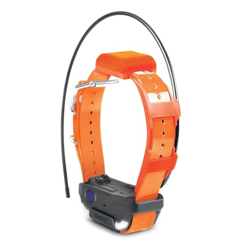 Pathfinder 2 TRX Additional Receiver Only Dog GPS Tracker LED Light Orange Collar SmartWatch Compatible Rechargeable Waterproof Free Offline Maps No Monthly Subscription Fee Smartphone Required (Orange / 35 lbs & Up)