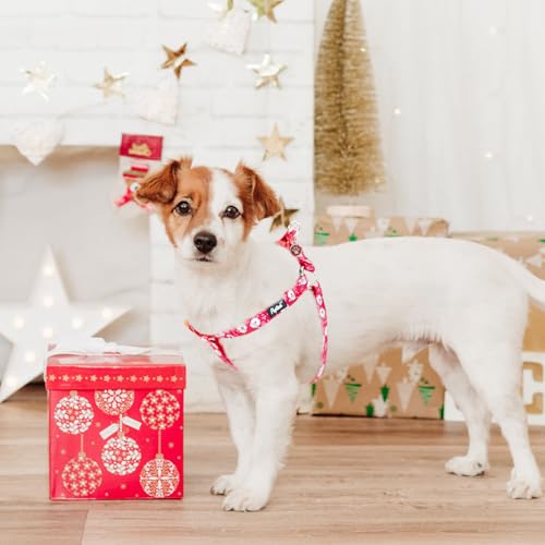Christmas Dog Harness Medium Sized Step (Red(Santa Claus) / Small)