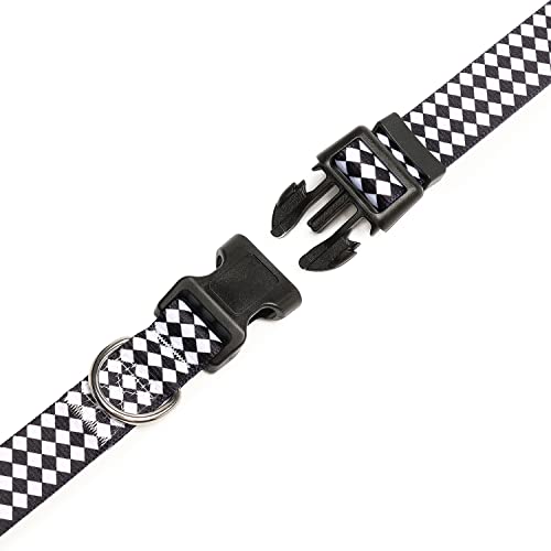 Adjustable Dog Collar (Medium / Rhomb)