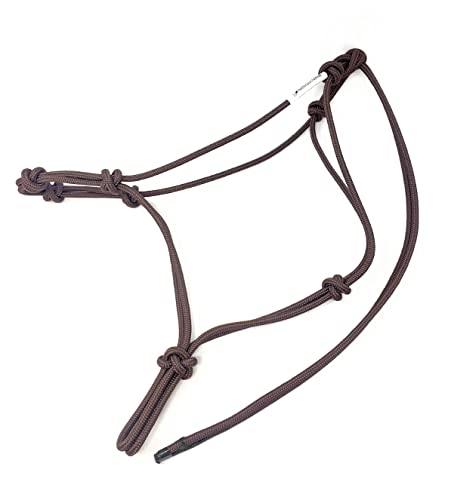Horse Rope Training Halter (Brown / Mini)
