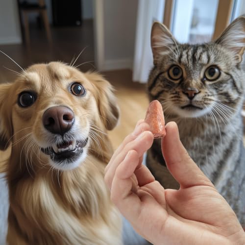 Freeze Dried Chicken Hearts for Dogs & Cats (7.76 Ounce (Pack of 1))
