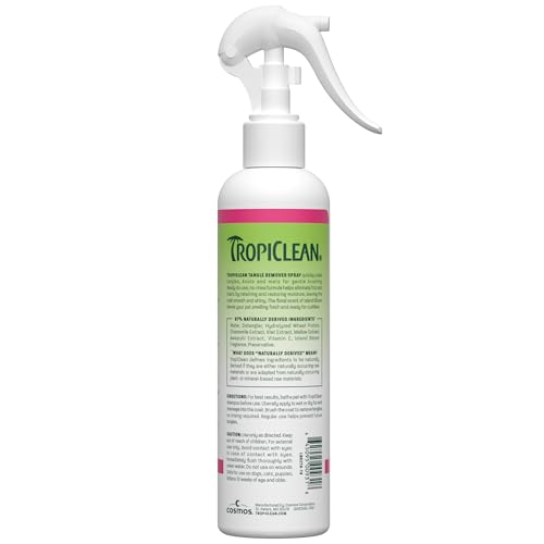 Dog Detangler Spray Dematting (8 fl oz)