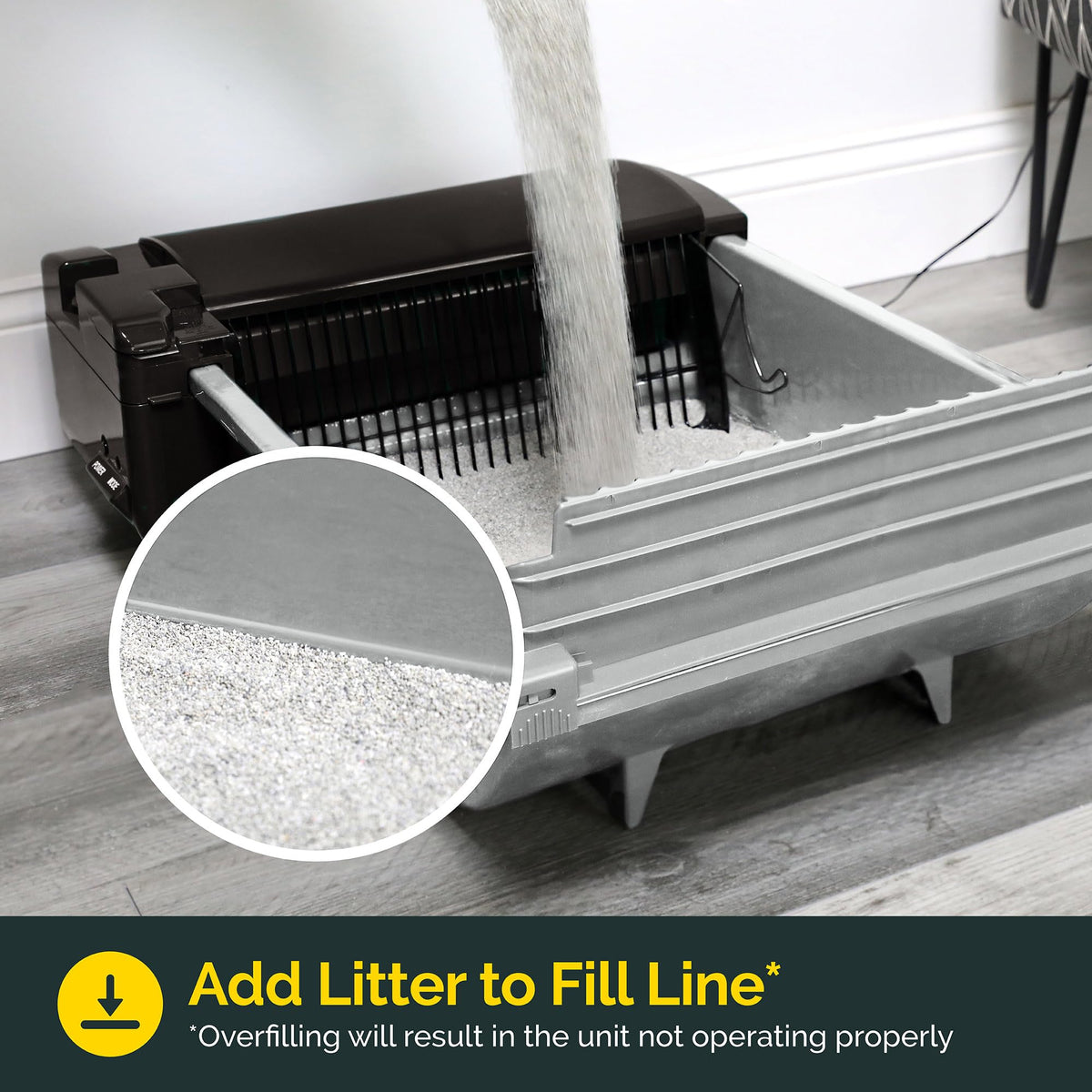 Smart Scoop Semi Automatic Self Cleaning Cat Litter Box
