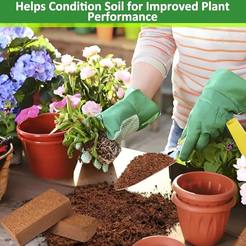 12 Pack Coco Coir Bricks for Plants (12 Pack)
