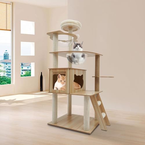 Wood Cat Tree