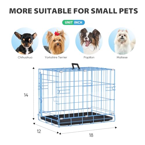 Dog Crate 18" (Blue)