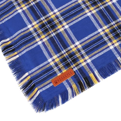 Dog Bandana Boy (Large / Blue)