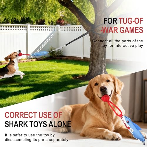 Dog Tree Tug of War Toy with Handles (Stump and Single Handle Tug of War)
