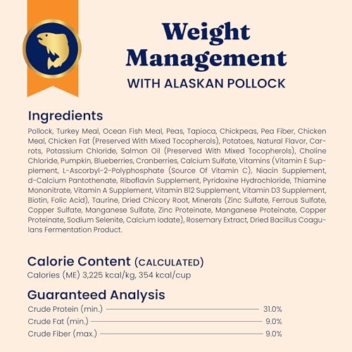Weight Management Alaskan Pollock Cat Food (3 Pound)
