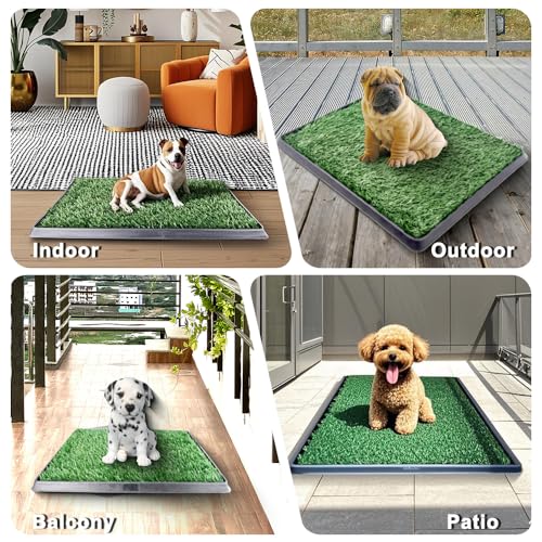Dog Grass Pad with Tray 30"X20" (30"×20")