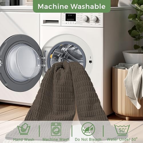 Washable Pee Pads for Dogs Puppy Pad (Coffee / 18"x24"(Pack of 2))