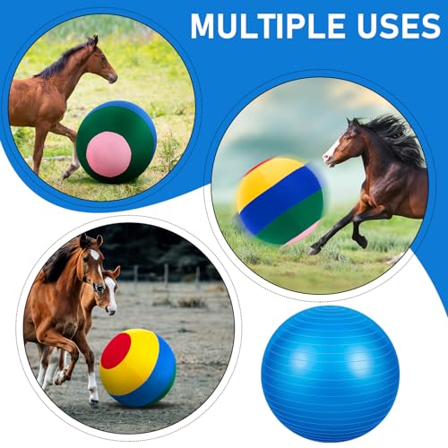 Giant 40 Inch Herding Balls with Ball Cover (Mixed Color / 40 Inch / Classic)